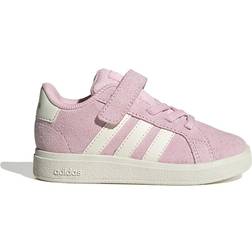 adidas Infant Grand Court 2.0 - Clear Pink/Off White/Gold Metallic