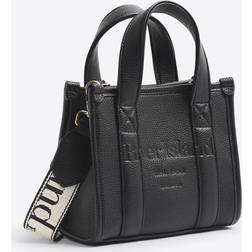 River Island Mini Embossed Tote Bag - Black