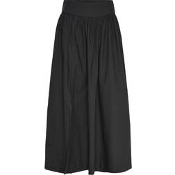 Gina Tricot Poplin Skirt - Black