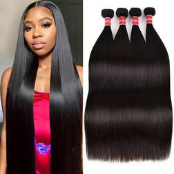 Oshiney Human Hair Bundles 18 20 22 24 Inch 4 Bundles 10A