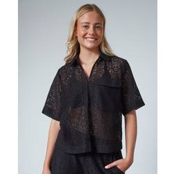 Sisters Point Elsia Bluse Og Skjorter Til Kvinder - Black