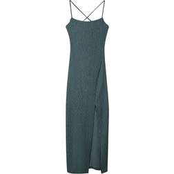 Bershka Festkjole Smaragd - 34