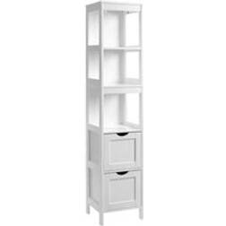 Vasagle High Bathroom Storage Cabinet With 2 Drawers