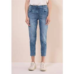 Cecil Damen Jeans im Casual Fit - Blau