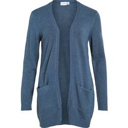 Vila Dame Cardigan Vintage Indigo - Dark Melange