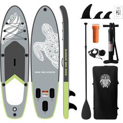 Atrigo XXXL Stand-Up Paddle Board Grau Weiß