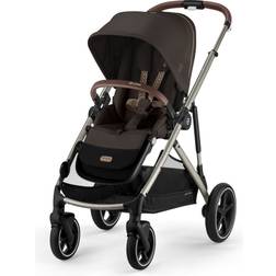Cybex e-Gazelle S Sittvagn Taupe/Chocolate Brown