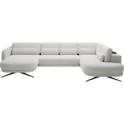 Livetastic I Vävt Tyg Cremefärgad Soffa