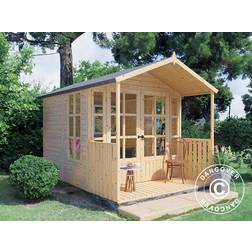 Dancover Anneks I Træ Bertilo Arley 2,02x2,91x2,15m Natur (Areal )