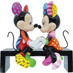 Enesco Disney by Britto Mickey & Minnie Love H Figurine