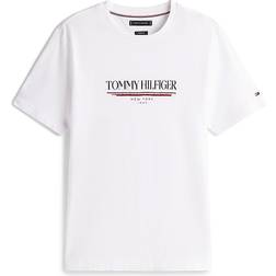 Tommy Hilfiger Regular Logo T-shirt - White