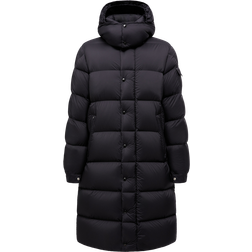 Moncler Hanoverian Hooded Long Down Jacket - Black