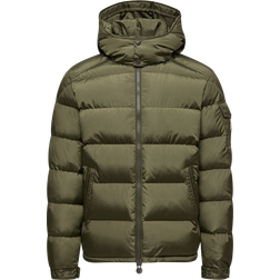 Moncler Maya Hooded Short Down Jacket - Green