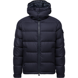 Moncler Montgenevre Flannel Down Jacket - Navy