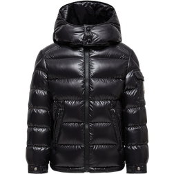 Moncler Maya Hooded Down Jacket - Black