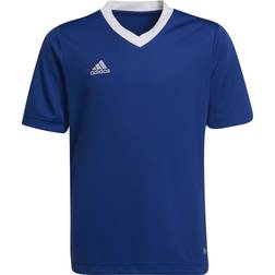 adidas Tränings T-Shirt Entrada Blå/Vit