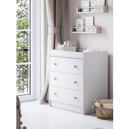 Little Acorns Florence Changing Table Dresser White Oak
