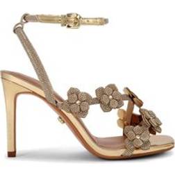 Carvela Petalo Sandal Heels - Gold
