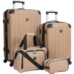 Travelers Club Midtown Set of 4 - Tan