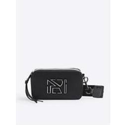 River Island Faux Leather Crossbody Camera Bag - Black