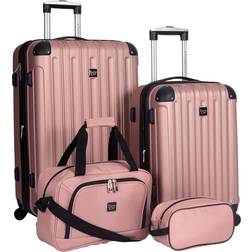 Travelers Club Midtown Set of 4 - Rose Gold