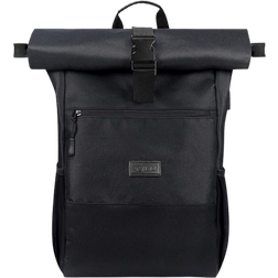RJEU Rolltop Backpack - Black
