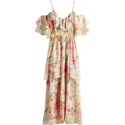 H&M Cold Shoulder Dress - White