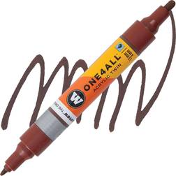 Molotow One4All Acrylic Twin Marker Hazelnut Brown