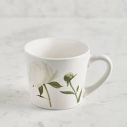 Dunelm Peony Mug - Cream Cup