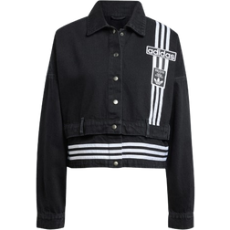 adidas Women Adibreak Denim Two-In-One Track Top - True Black Denim