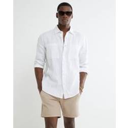 River Island Mens Skinny Fit Chino Shorts - Beige