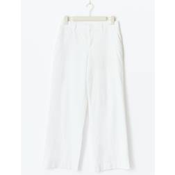 Gina Tricot Co-Ord Linen Rich Tailored Trousers - White