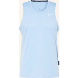 Nike Lauftop BREATHE MILER - HELLBLAU