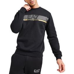 Emporio Armani Dot Graphic Crew Sweatshirt - Black