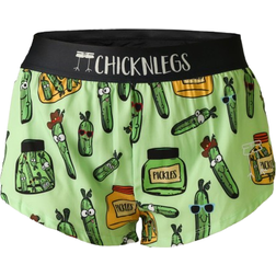 Chicknlegs Women's Split Shorts 1.5" - Pickles