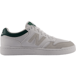 New Balance 480 - White/Nightwatch Green