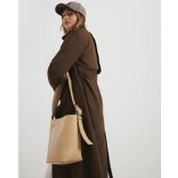 River Island Womens Cream Leather Bucket Bag - Cream