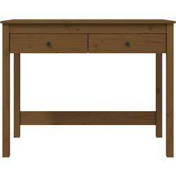 vidaXL 824646 Honey Brown Writing Desk 50x100cm