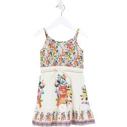 River Island Mini Girls Del Maar Floral Dress - White
