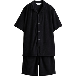 H&M Boys 2-Piece Terry Set - Black