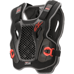 Alpinestars Bionic Action Chest Protector - Svart/Röd Dam, Herr