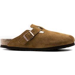 Birkenstock Boston Shearling Suede Leather - Mink
