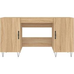vidaXL 829543 Sonoma Oak Skrivebord 50x140cm