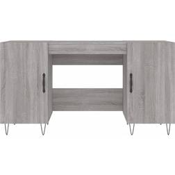 vidaXL 829546 Grey Sonoma Skrivbord 50x140cm