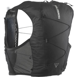 Salomon Active Skin 8 Running Vest - Black/Metal
