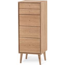 Torkelson Scandi Oiled Oak Kommode 38x104cm