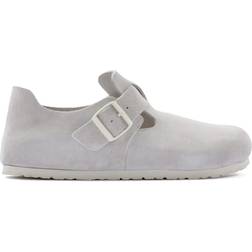 Birkenstock London Suede Leather - Antique White