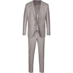 Steffen Klein Anzug Slim-Fit Herren Slim Fit - Beige