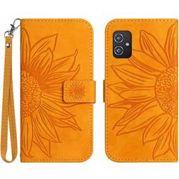 GANGXUN Case For ASUS Zenfone 8 Short Strap With Card Slots Holder