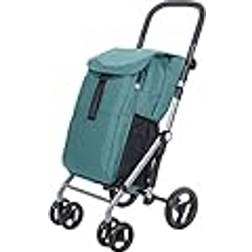 Carlett Pack Classic Duo Hopfällbar Shoppingvagn - Färg Grön